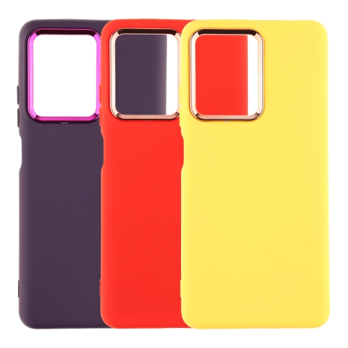 Купити Чохол Silicone Cover Metal frame (AA) для Xiaomi Redmi Note 12 Pro+ 5G