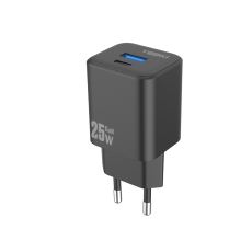 Купити Мережевий Зарядний Пристрій Yoki FluxGaN YK-GaN25FAC 1 Type-C+1USB PD&QC 25W Купити Мережевий Зарядний Пристрій Yoki FluxGaN YK-GaN25FAC 1 Type-C+1USB PD&QC 25W