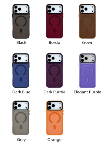 Купить Чехол TPU+PC ShadowMat with MagSafe для iPhone 17 Air, 18