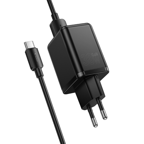 Купить Сетевое Зарядное Устройство Hoco C157A 1USB-C/1USB Multi-Protocol 30W+USB to Type-C, 5