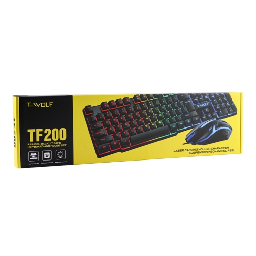 Купити Клавіатура і Миша TWolf TF200 М'ята упаковка, 2