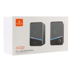Купити Комп'ютерні колонки Kisonli X32 RGB, 2