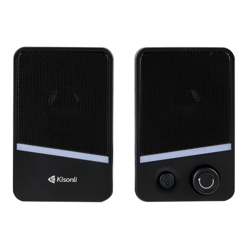 Купити Комп'ютерні колонки Kisonli X32 RGB, 3