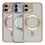 Купити Чохол TPU Metallic Chrome Full Camera with Magsafe для iPhone 11