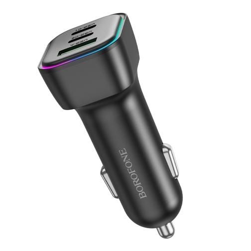 Купить Авто Зарядное Устройство Borofone BZ28C 1USB/2USB-C QC/PD Total 60W