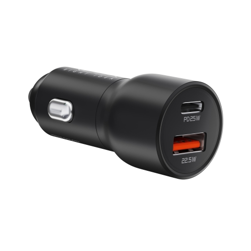 Купить Авто Зарядное Устройство Ridea RCC-30114 QPow 1USB/1USB-C PD/QC 30W+Type-C to Type-C, 3