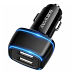 Купить Авто Зарядное Устройство Borofone BZ14 Type-C 2USB 2.4A Мятая упаковка, 3