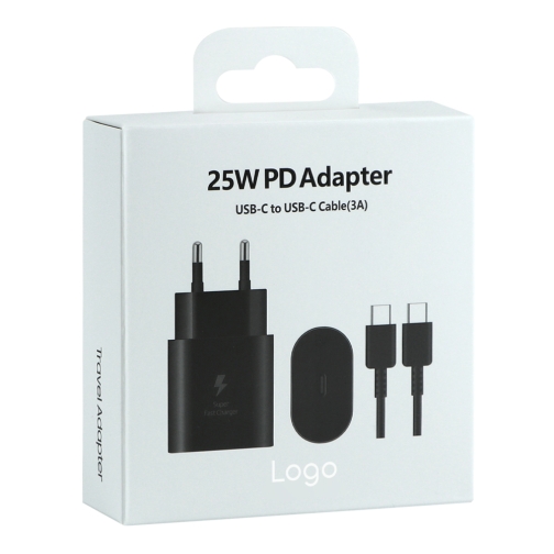 Купити Мережевий Зарядний Пристрій для Samsung 1USB-C QC/PD25W+Type-C to Type-C 1:1 Мят.упак., 2