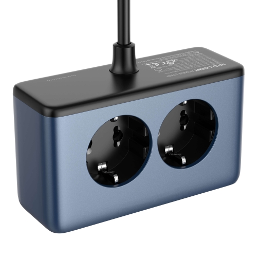 Купити Мережевий Подовжувач LDNIO SE3 1USB-A/2USB-C/2-Sockets GAN PD45W 2m, 3