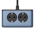 Купити Мережевий Подовжувач LDNIO SE3 1USB-A/2USB-C/2-Sockets GAN PD45W 2m, 4