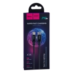 Купити Кабель USB Hoco X14 Double Speed PD 20W Type-C to Lightning