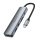 Купити Хаб USB Borofone DH15 6-в-1 Type-C to HDMI+PD+USB3.0+USB2.0+SD+TF(L=0.15M)