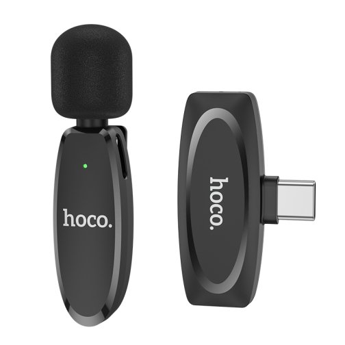Купити Мікрофон Петличний Бездротовий Hoco L15 Type-C