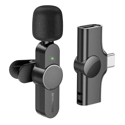 Купить Микрофон Петличный Беспроводной Borofone BFK12 Type-C