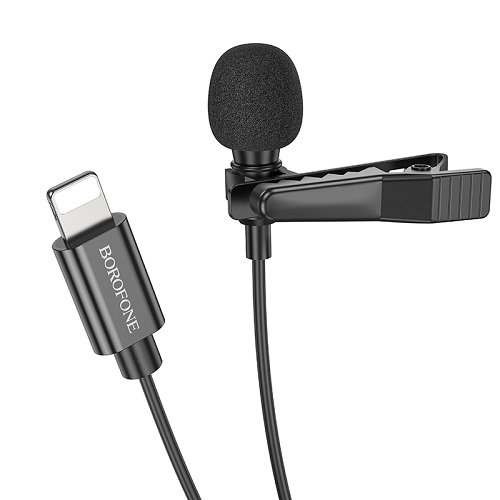 Купить Микрофон Петличный Borofone BFK11 Lightning
