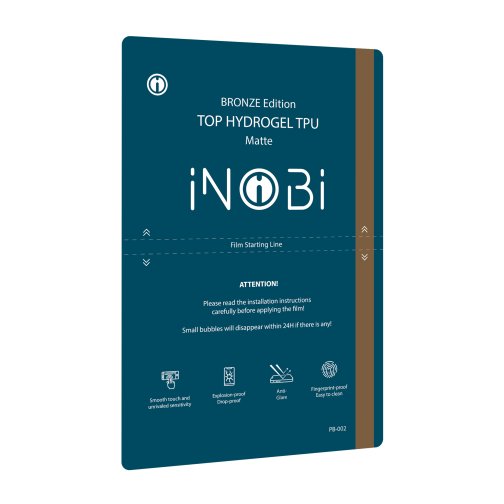 Купити Гідрогель плівка iNobi BRONZE PB-002 / 25 штук (матова), 2