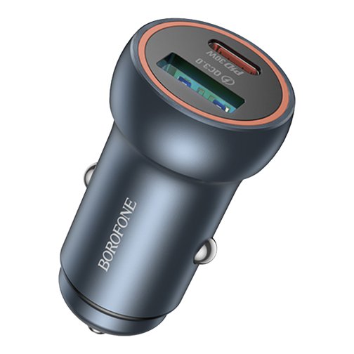 Купить Авто Зарядное Устройство Borofone BZ32A 1USB/1USB-C QC/PD30W