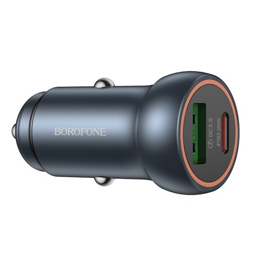 Купить Авто Зарядное Устройство Borofone BZ32A 1USB/1USB-C QC/PD30W, 4