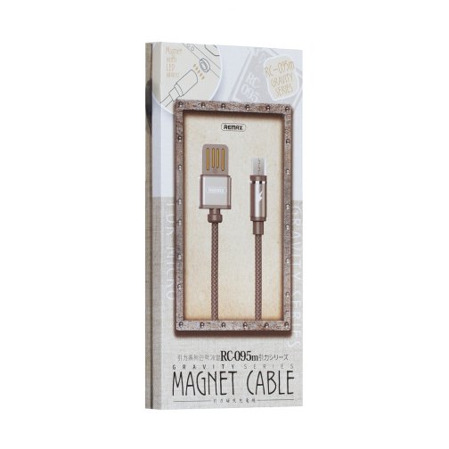 Купити Кабель USB Remax RC-095i Gravity Lightning, 2