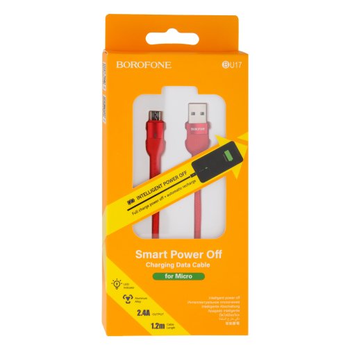 Купити Кабель USB Borofone BU17 Starlight Micro, 2