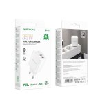 Купить Сетевое Зарядное Устройство Borofone BN9 Reacher PD/QC 35W Мятая упаковка