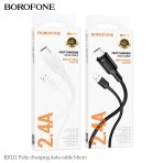 Купити Кабель USB Borofone BX111 Micro 2.4A М'ята упаковка