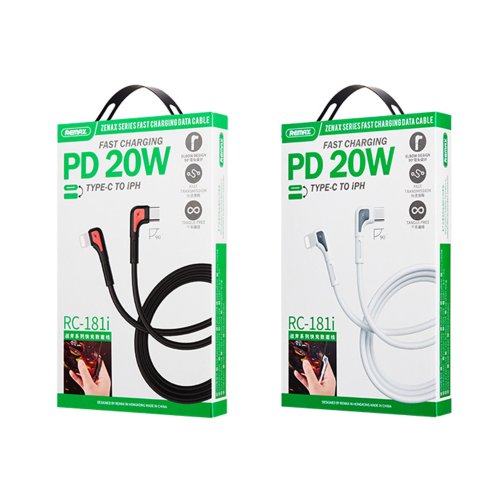 Купити Кабель USB Remax RC-181i PD 20W Type-C to Ligtning, 4