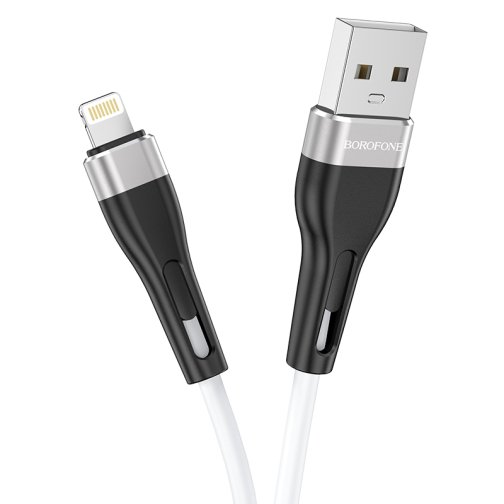 Купити Кабель USB Borofone BX46  Rush silicone Lightning, 3