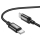 Купити Кабель USB Hoco X89 Wind 60W Type-C to Type-C Чорний