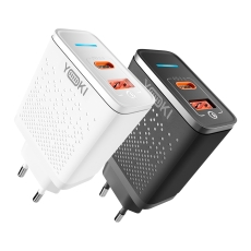 Купить Сетевое Зарядное Устройство YOKI Led Series YK-33PD+QC 33W Купить Сетевое Зарядное Устройство YOKI Led Series YK-33PD+QC 33W
