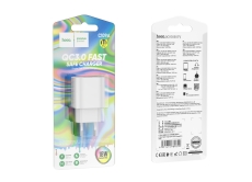 Купить Сетевое Зарядное Устройство Hoco C109A 1USB QC 18W Купить Сетевое Зарядное Устройство Hoco C109A 1USB QC 18W