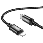 Купити Кабель USB Hoco X89 Wind PD20W Type C to Lightning, 3