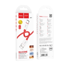 Купити Кабель USB Hoco X87 Magic silicone Type C
