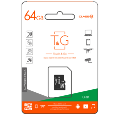Купити Карта Пам'яті T&G MicroSDXC 64gb UHS-1 10 Class Купити Карта Пам'яті T&G MicroSDXC 64gb UHS-1 10 Class