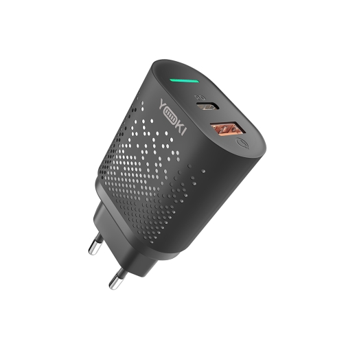 Купить Сетевое Зарядное Устройство YOKI Led Series YK-20PD+QC 20W, 3