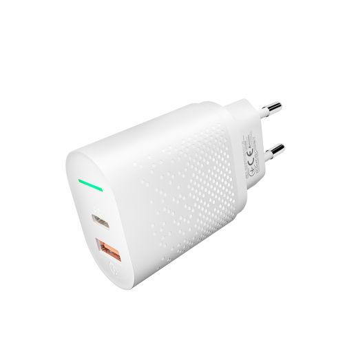 Мережевий зарядний пристрій YOKI Led Series YK-20PD+QC 20W превью 6