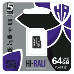 Купить Карта Памяти Hi-Rali MicroSDXC 64gb UHS-3 10 Class