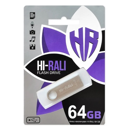 Купити USB флеш-накопичувач Hi-Rali Shuttle 64gb