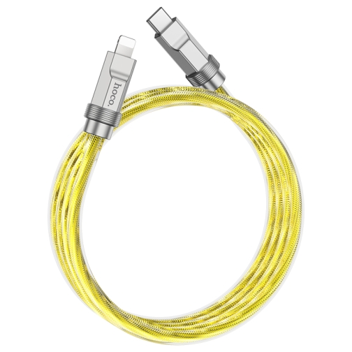 Купити Кабель USB Hoco U113 Solid PD20W Silicone Type-C to Lightning, 4