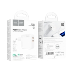 Купити Мережевий Зарядний Пристрій Hoco C110A Lucky PD/QC 35W Type-C to Lightning, 4