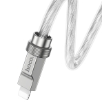 Купити Кабель USB Hoco U113 Solid PD20W Silicone Type-C to Lightning, 8