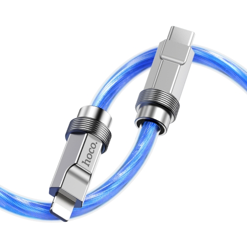 Купити Кабель USB Hoco U113 Solid PD20W Silicone Type-C to Lightning, 9