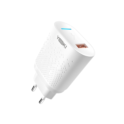 Мережевий Зарядний Пристрій YOKI Led Series YK-QC 3.0 18W