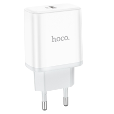 Купить Сетевое Зарядное Устройство Hoco C104A Stage single port PD20W Купить Сетевое Зарядное Устройство Hoco C104A Stage single port PD20W