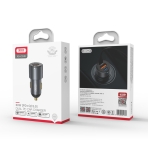 Купити Автомобільний Зарядний Пристрій XO CC45 PD30W PD+USB30W Shared 60W Metal