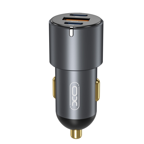 Купити Автомобільний Зарядний Пристрій XO CC45 PD30W PD+USB30W Shared 60W Metal, 2