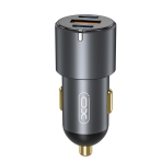 Купити Автомобільний Зарядний Пристрій XO CC45 PD30W PD+USB30W Shared 60W Metal, 2