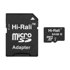 Купити Карта Пам'яті Hi-Rali MicroSDXC 64gb UHS-1 10 Class & Adapter Купити Карта Пам'яті Hi-Rali MicroSDXC 64gb UHS-1 10 Class & Adapter