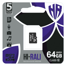 Купити Карта Пам'яті Hi-Rali MicroSDXC 64gb UHS-1 10 Class Купити Карта Пам'яті Hi-Rali MicroSDXC 64gb UHS-1 10 Class