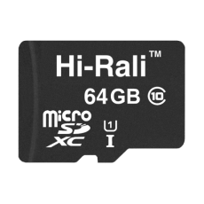 Купити Карта Пам'яті Hi-Rali MicroSDXC 64gb UHS-1 10 Class Купити Карта Пам'яті Hi-Rali MicroSDXC 64gb UHS-1 10 Class